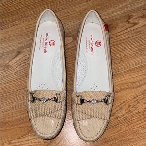 Marc Joseph Tan Textured Golf Loafers